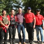 CA Outdoors 360 staff with Sheriff